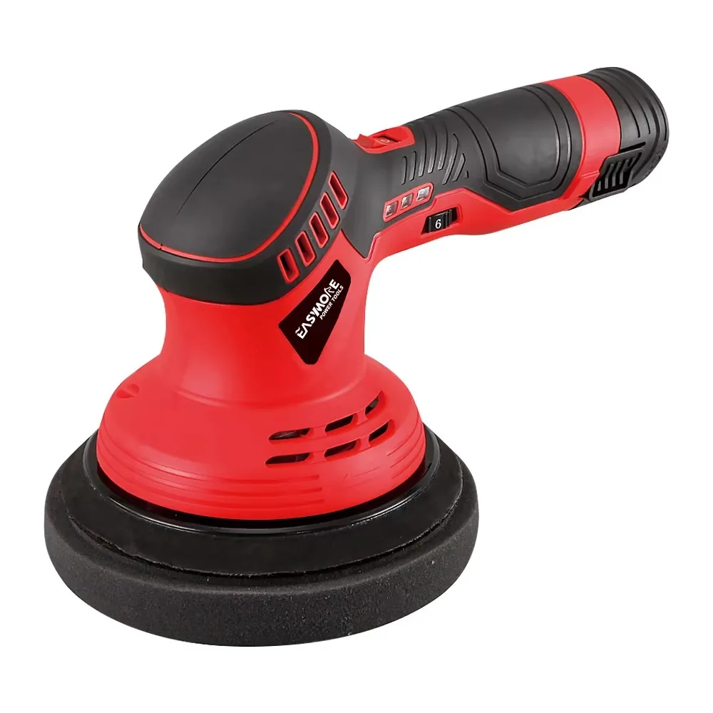 6-Inch 12V DC Cordless Car Polisher 150mm Support Pad 60W Power Tools, Automotive Cordless Polisher for Automotive Waxing, Polis
