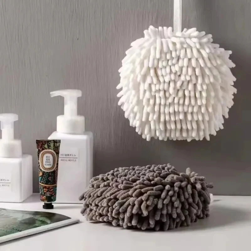 1–4 Stück hygroskopische Bälle zum Abwischen der Hände und Handtücher zum Abwischen der Hände in Küche und Toilette, schöner Lappen zum Aufhängen, Handtuch im japanischen Stil