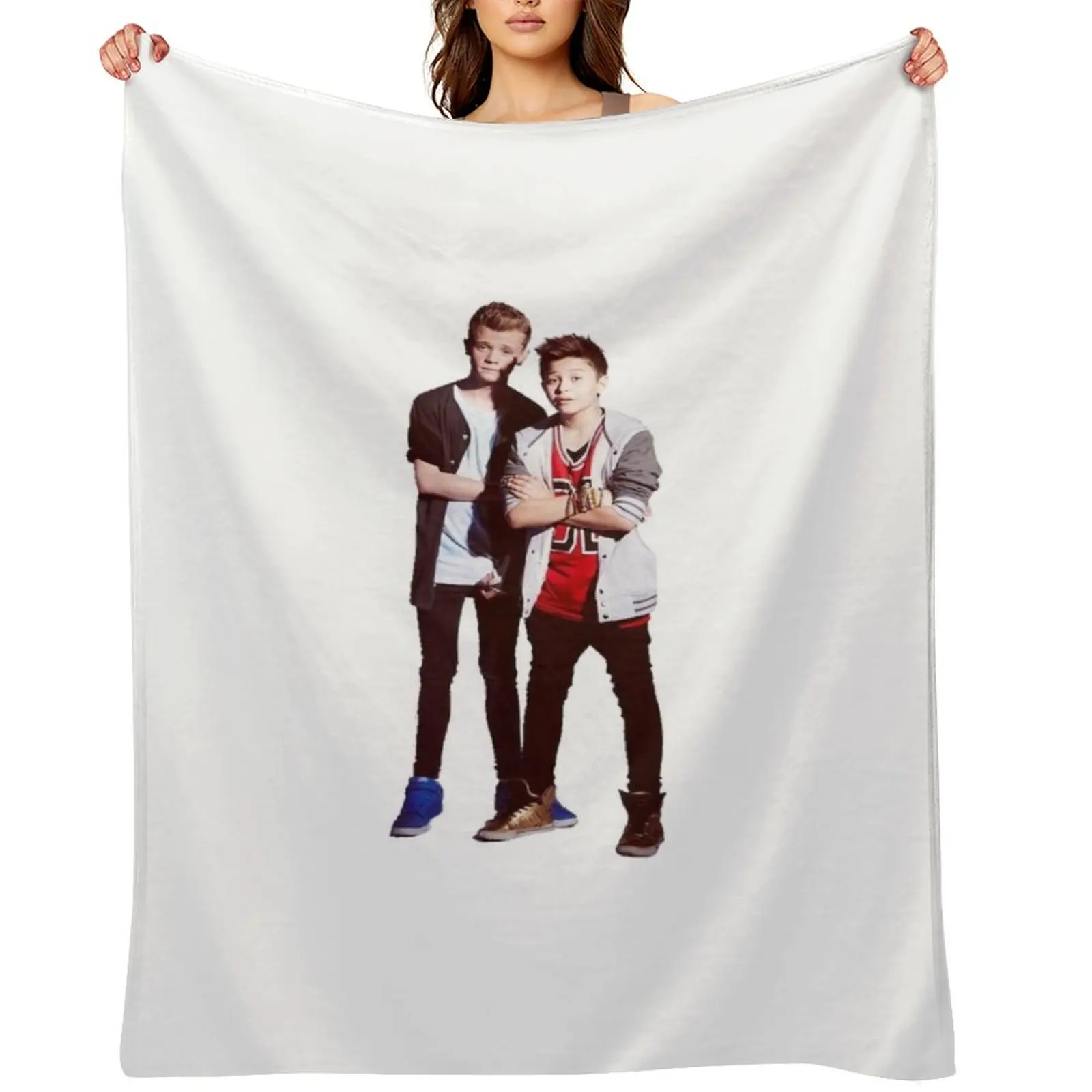 

Bars and melody Throw Blanket Bed linens Beach Luxury St Flannel Fabric Blankets