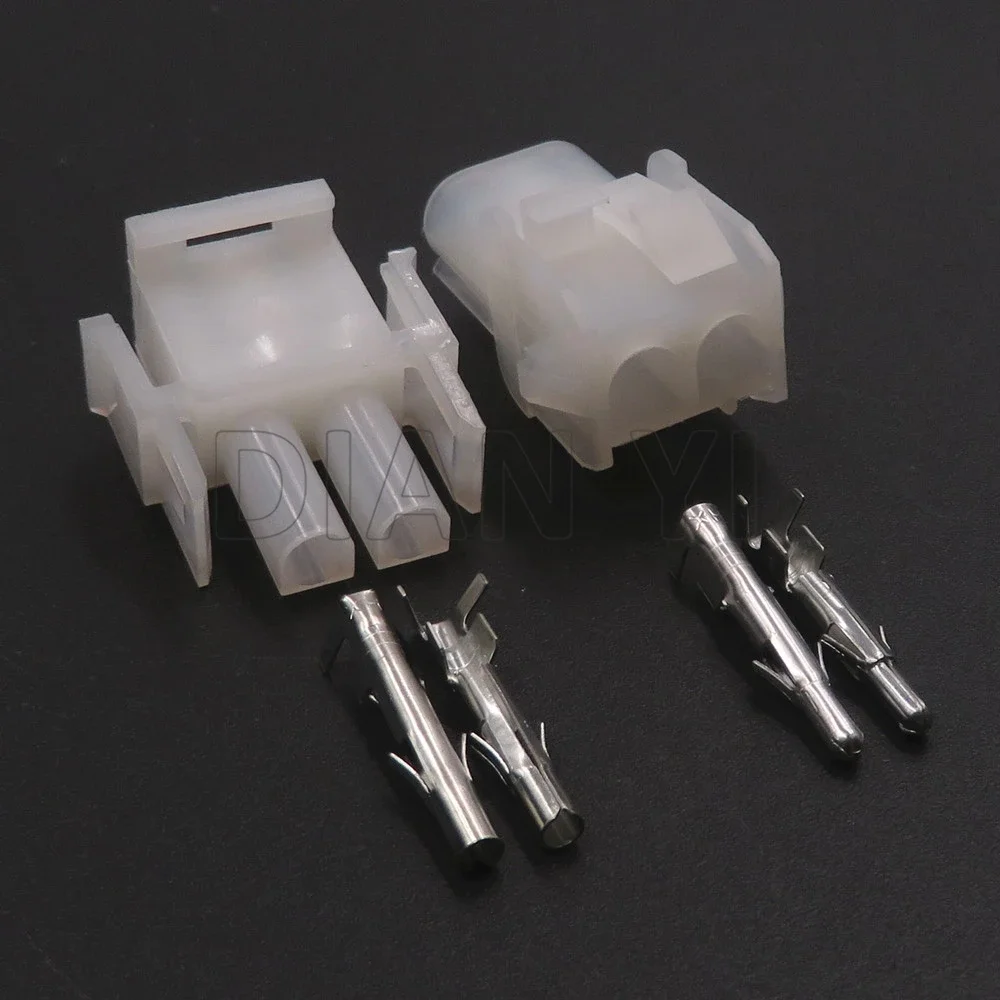 1 Set 2 Way AC Assembly Car Docking Connector With Cables 1-480699-0 1-480698-0 794815-1 350778-1 Auto Electric Wire Socket - Detail 1