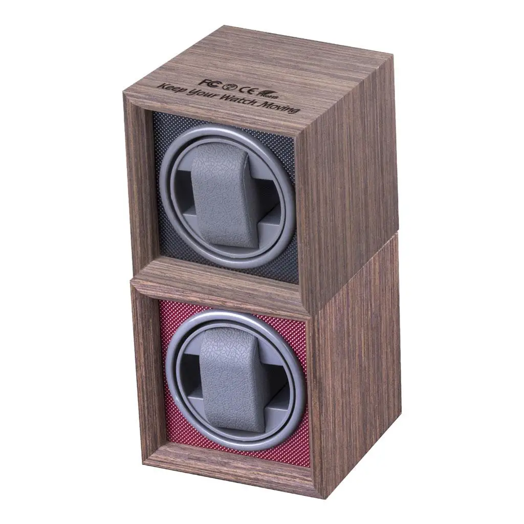 Automatic Watch Winder USB Jewelry Storage PU Leather for Mechanical Watches