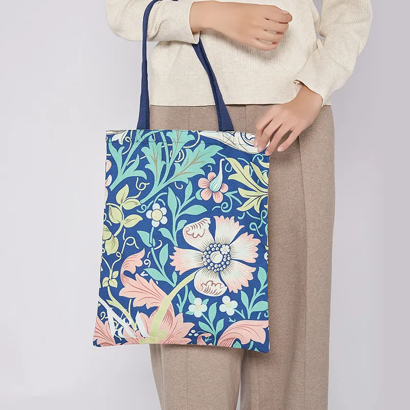 Arts and Crafts Merchandise Canvas Bag Handbag Commuter Summer Handbag Women