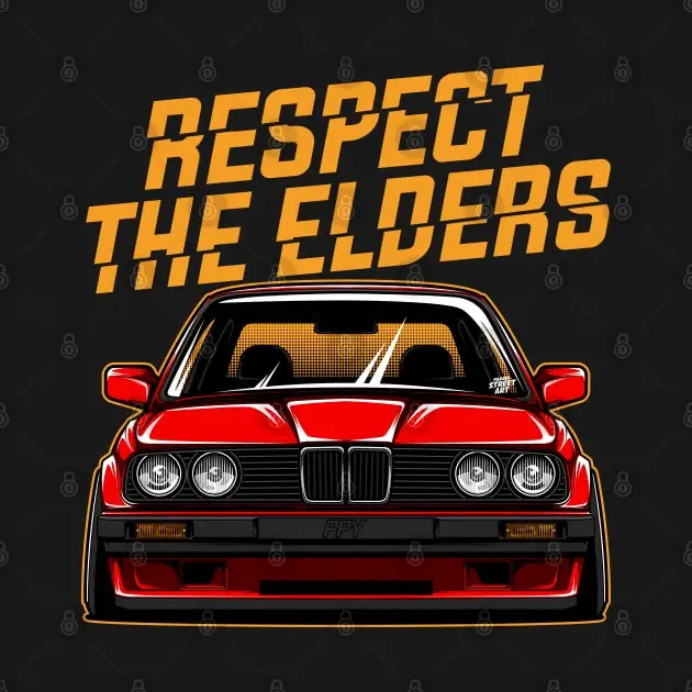 Respect The Elders - PAPAYA STREETART T-Shirt Short Sleeve Tops Tees Cotton Print Tshirts New Fashion Top Tees