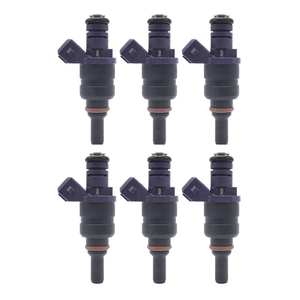 6Pcs Fuel Injectors 1439800 Fits for BMW 330CI 330I 530I X3 X5 Z3 Z4 01-06 3.0L 13537546244 13641439800 Car Accessories