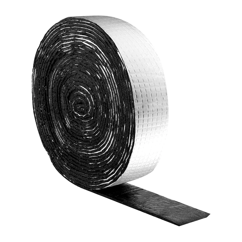 Pipe Insulation Wrap 32.8 FT Foil Outdoor Foam Pipe Wrap Insulation Tape Self Adhesive For Winter Freeze Protection