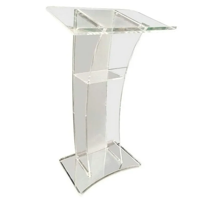 

Transparent acrylic podium, welcome desk, chaplain podium, awards podium