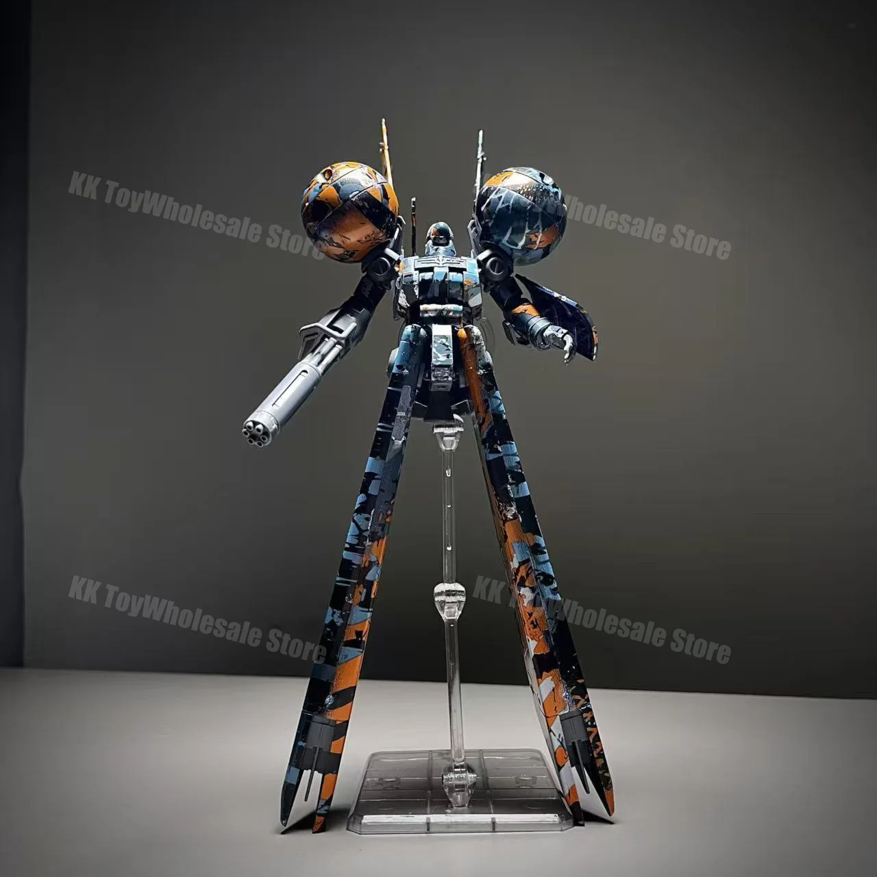 Em estoque jk modelo 1/144 hg MS-21C dra-c doodle esquema de cores montagem modelo kits anime figura ação robô modelo plástico brinquedos