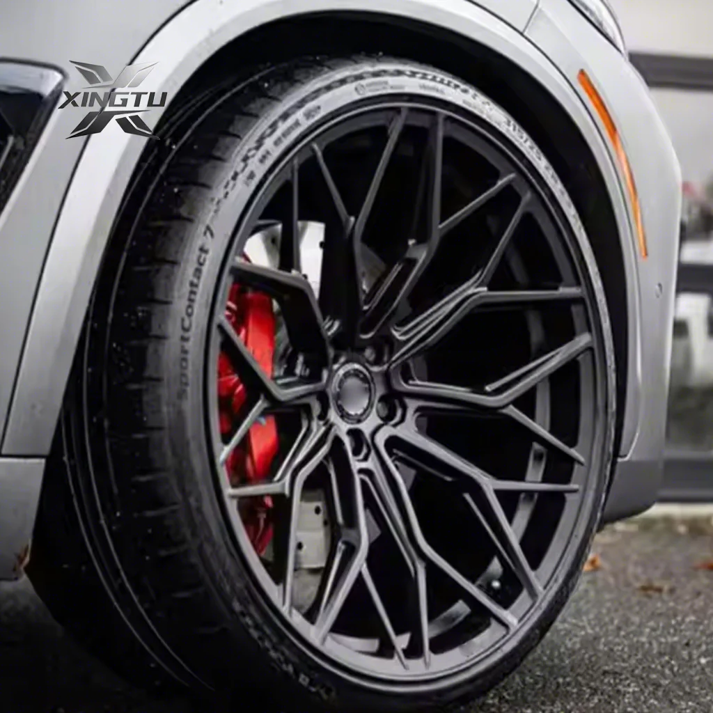 

XINGTU 6061 T6 Black Forged Wheels Rims 18 Inch 5*120/114.3 New Special Fit For F80 F82 M8 M3 M4 M5 X5 Z4 535