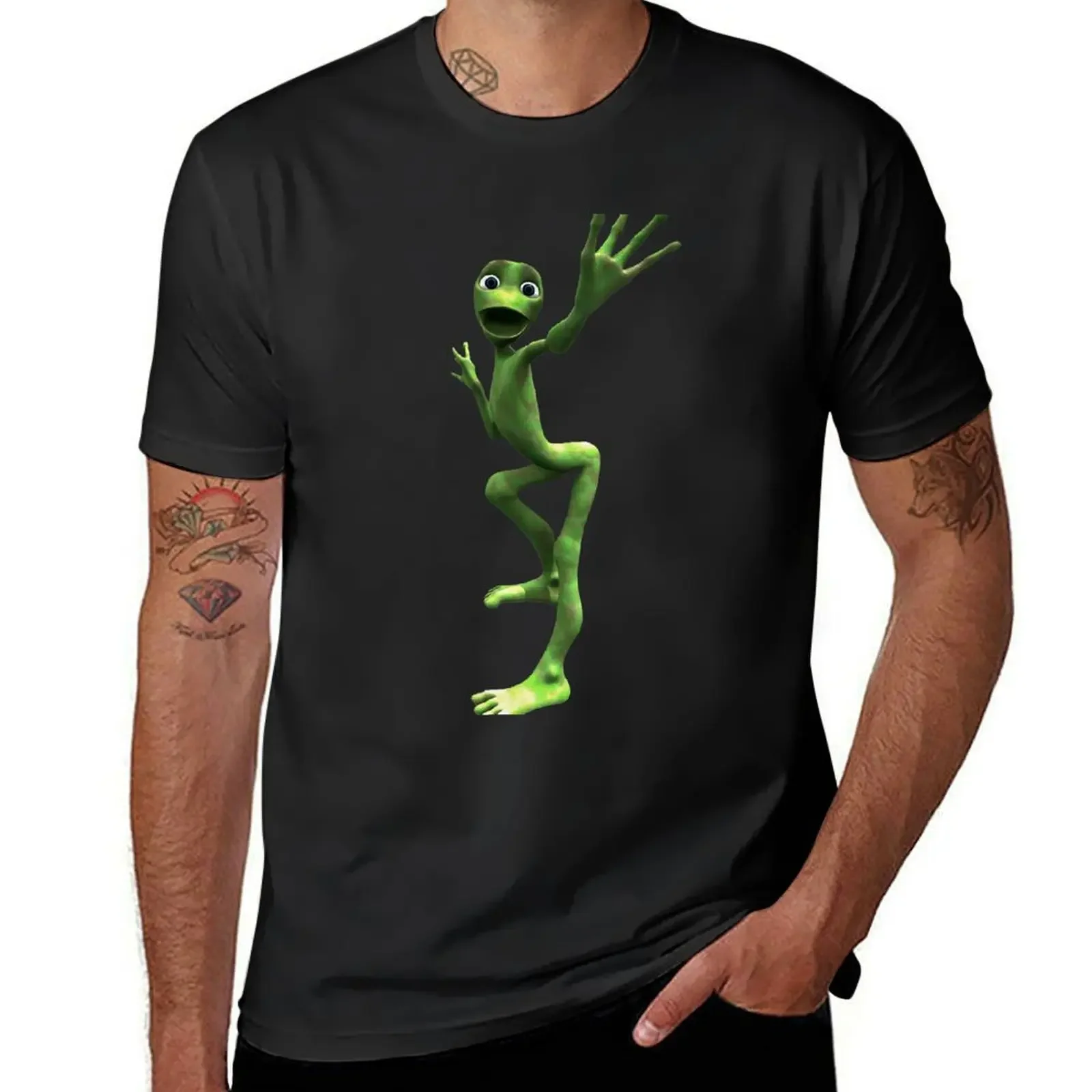 Dame Tu Cosita / Mr.Frog Fanart - C&A Music T-Shirt for a boy Anime t-shirt cheap stuff custom shirt workout shirts for men