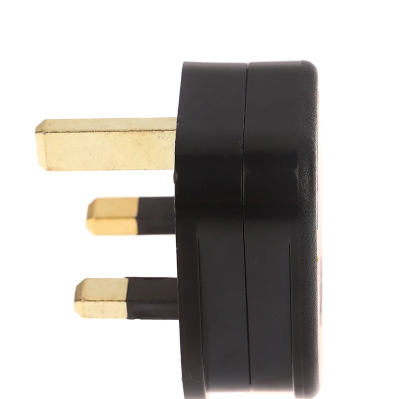 Стандарты Великобритании Британская сеть Квадратный штекер 3-контактный разъем 13А Заземленный 230 В 3-контактный адаптер с предохранителем Разъем кабеля питания Преобразователь провода