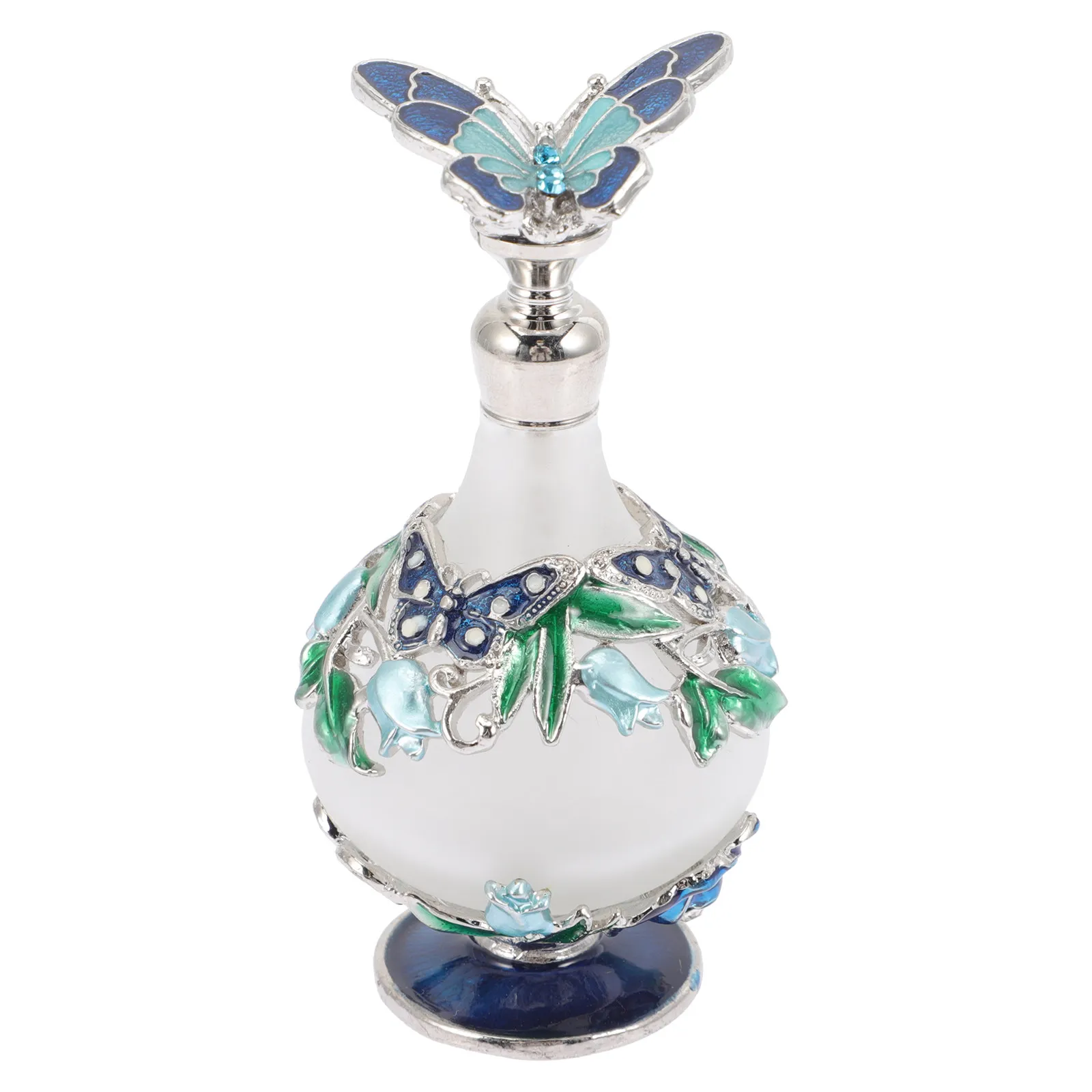 

Винтажный флакон для духов, большие фиолетовые многоразовые бутылки для эфирных масел, маленький пустой контейнер