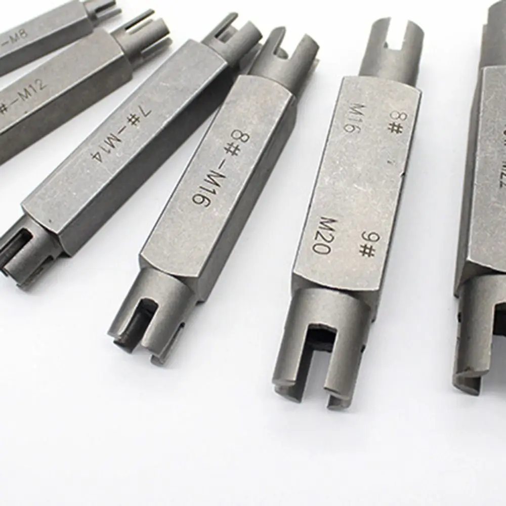 

M4/5/6/8/10/12 Screw Remove Tools Double Head Multifunctional Damaged Screw Tap Extractor Powerful Claw Hex Broken Bolt Remover