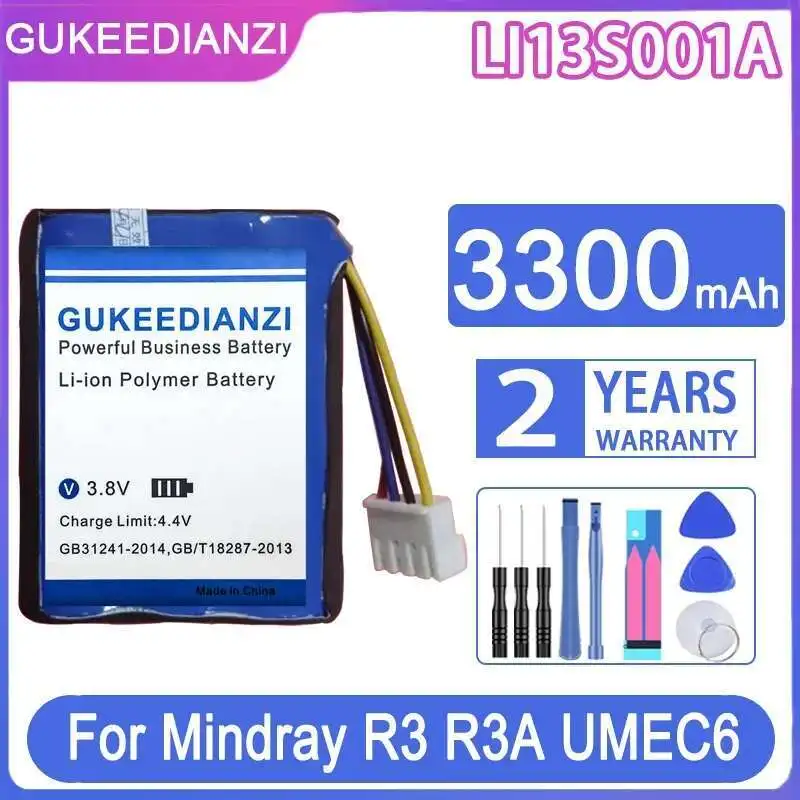 

Аккумулятор LI13S001A 3300 мАч для машины Mindray R3 R3A UMEC6 UMEC7 UMEC10 UMEC12 R-3 R-3A Umec-6 Umec-7 Umec-10 Ecg