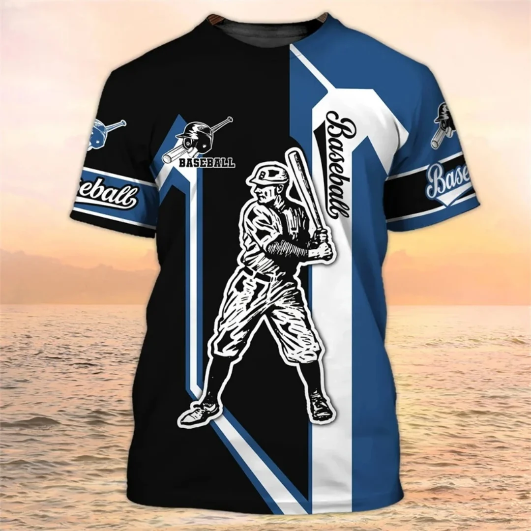 

Спортивная одежда для тренировок по бейсболу с 3D принтом, летняя спортивная футболка для отдыха, быстросохнущая мужская футболка, детская одежда, женские футболки