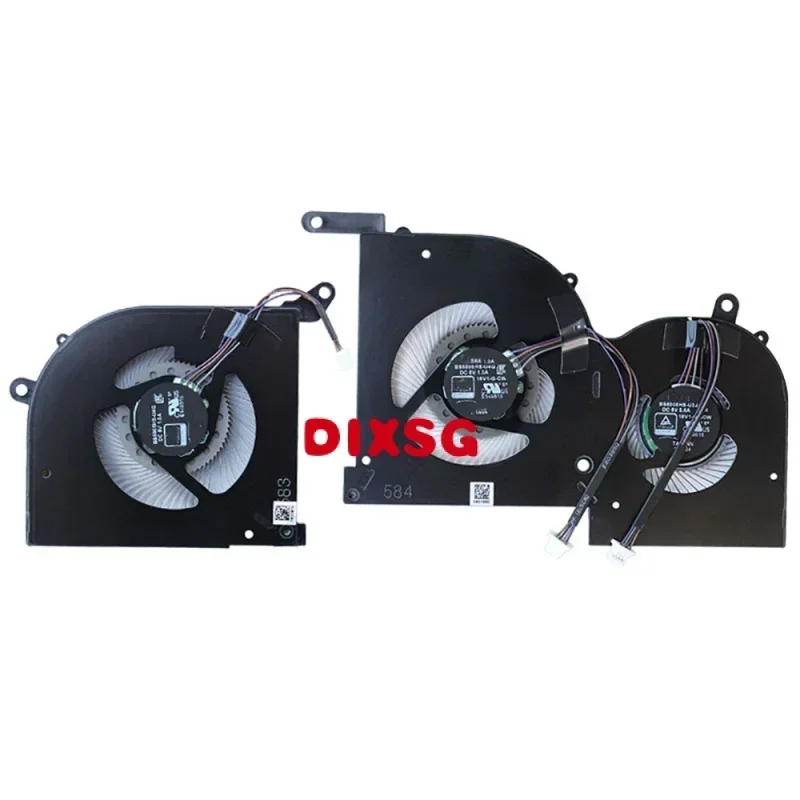 NEW CPU fan GPU Cooling Fan For MSI GS66 WS66 Stealth 10SD 10SE 10SF 10SFS 10SGS MS-16V1 BS5005HS-U4Q BS5005HS-U4J 16V1-G-CW