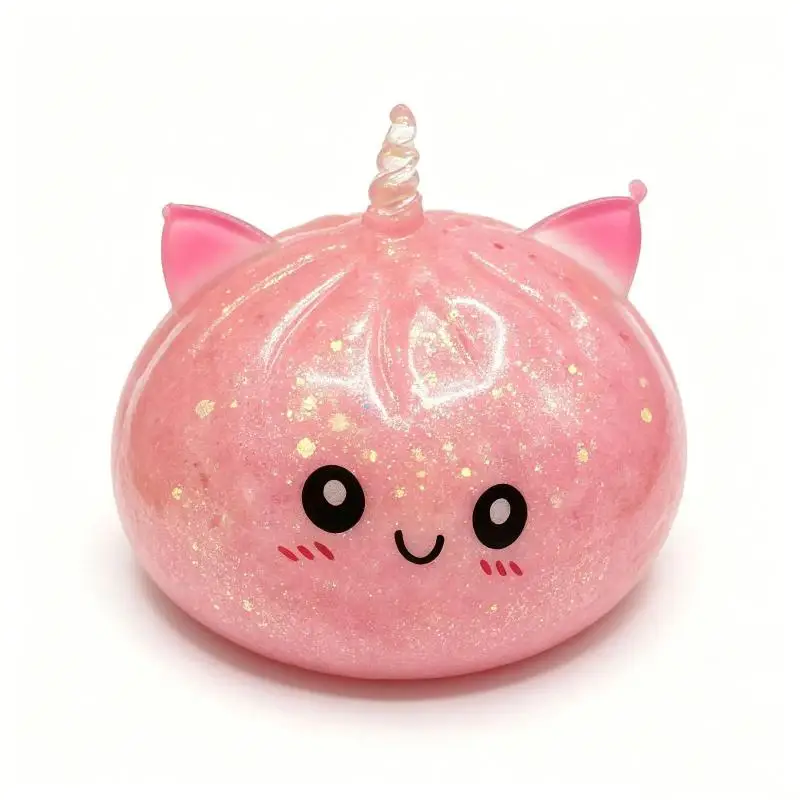 1 PCS Dreamy Bun Pinch Music Blind Box Release Toy Steamer Bun Fidget Toy