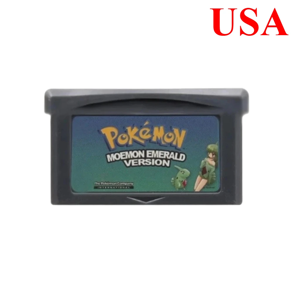 22 verschiedene Pokémon GBA-Spielmodule: FireRed, LeafGreen, Ruby, Sapphire, Emerald, Snakewood, Clover für Game Boy GBA / GBA SP / NDS / NDSL – Detail 20