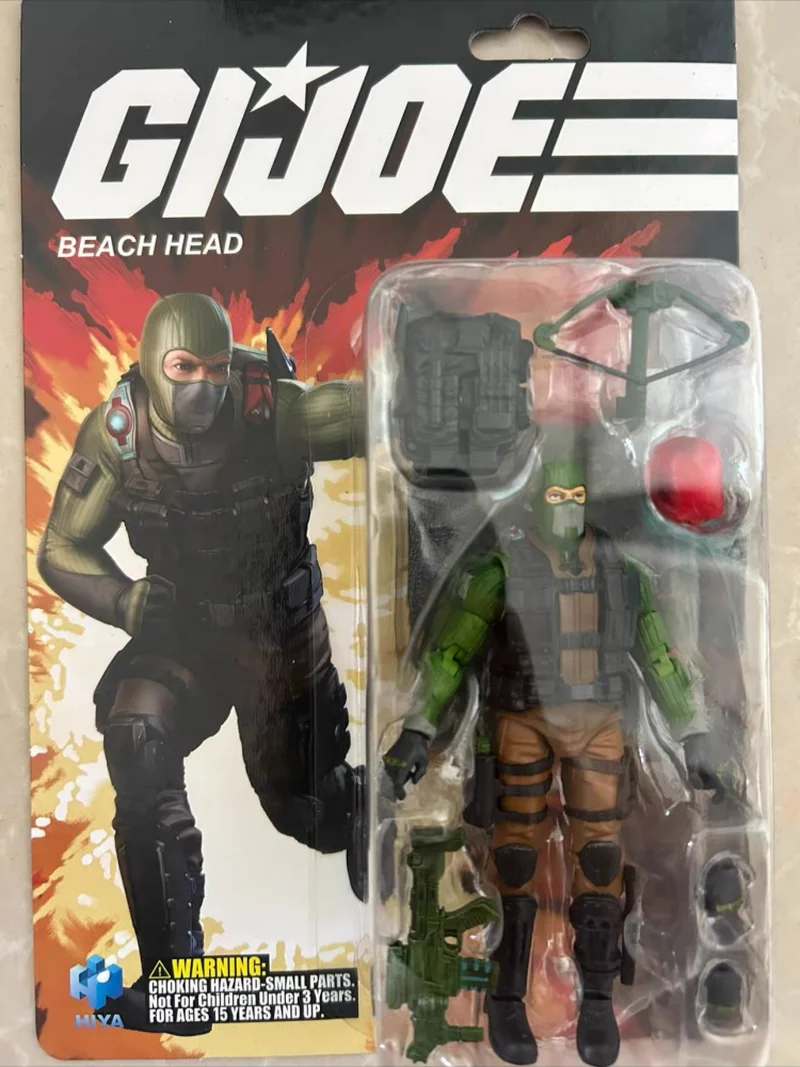 【 In Stock 】 Genuine Haiya Hiya 1/18 Mini Special Forces G.I. Joe Bridgehead Fashion Trendy Play Mobile Doll view 2