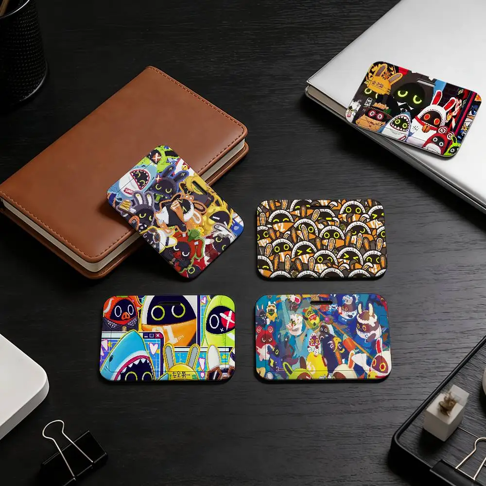 

Zenless Zone Zero Bangboo: Милые чехлы-держатели для карт, бейджей и проездных, с ремешком, для студентов и детей