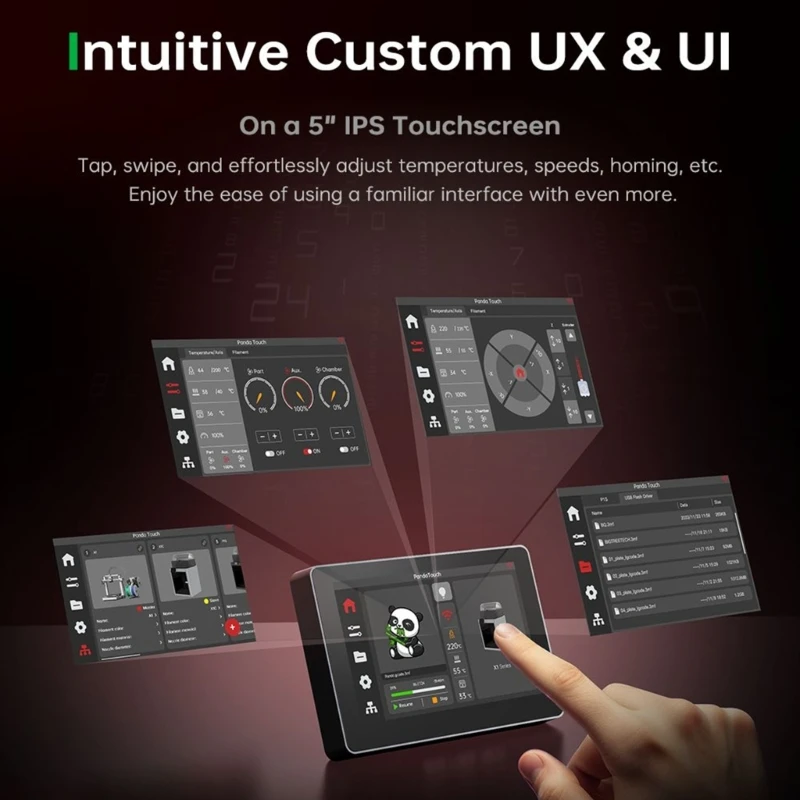Imagem -05 - Panda Touch para Impressoras 3d Lab p1 P1s Atualizadas com Tela Atualizada