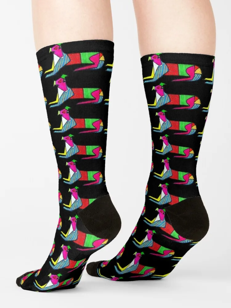 Love Art Hound Socks Compression Stockings Women