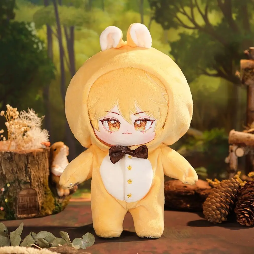 

Игра Genshin Impact Aether Атрибут Плюшевая кукла Одевание Хлопковые куклы Тело Плюшевые аниме 20 см Игрушки Косплей Подарок на день рождения