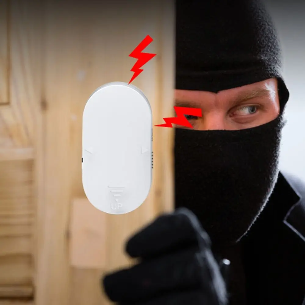 Magnetische sensor Deurraamalarm 130dB Multifunctioneel inbraakalarm Stevige deurraam open sensor