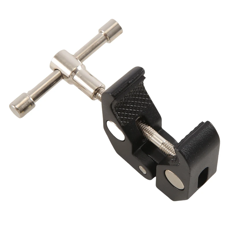 2 Pack For Magic Arm Clamp Crab Pliers Rod Clip With 1/4 3/8 Thread For DJI Ronin Camera Monitor Studio LED Light, Durable