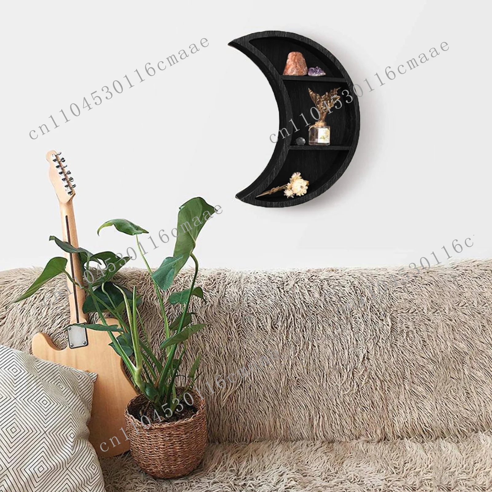Rak Kayu Bulan Baru untuk Meng - Home Essentials Bathroom Rack ulasan dan harga