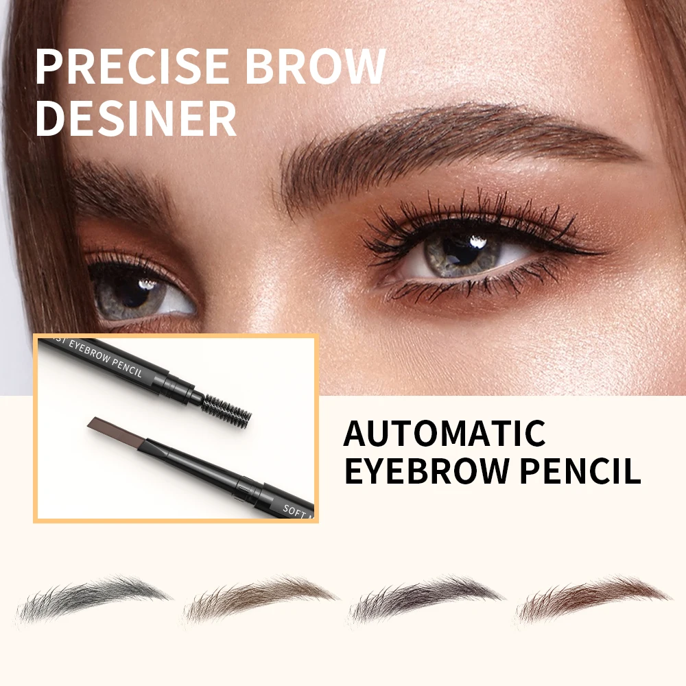 Official-Website ICONSIGN Women Eyebrow Pencil Soft Brow Brush Smooth Paste False Eyelash Beginner Makeup Tools Wholesale