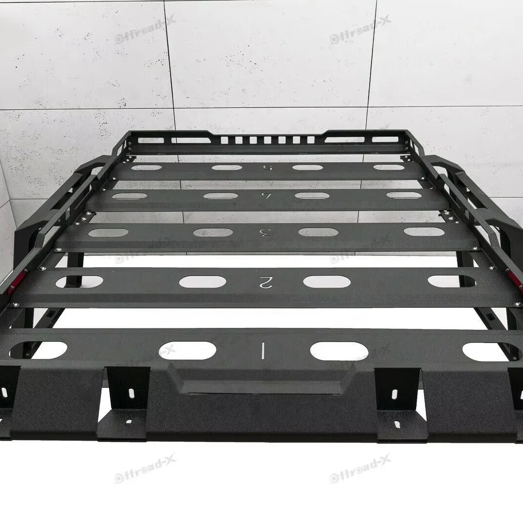 

4-Door Roof Rack for Wrangler JL 2018+ Aluminium Alloy & Plastic with +2 Side Ladders
