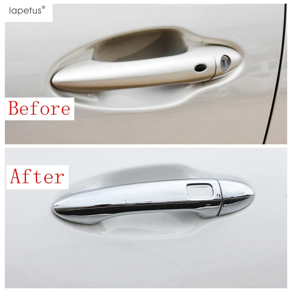 For Chery Tiggo 8 Pro 2021 2022 Car Door Handle Bowl Protection Covers Trim ABS Chrome Decoration Accessories Exterior Refit Kit