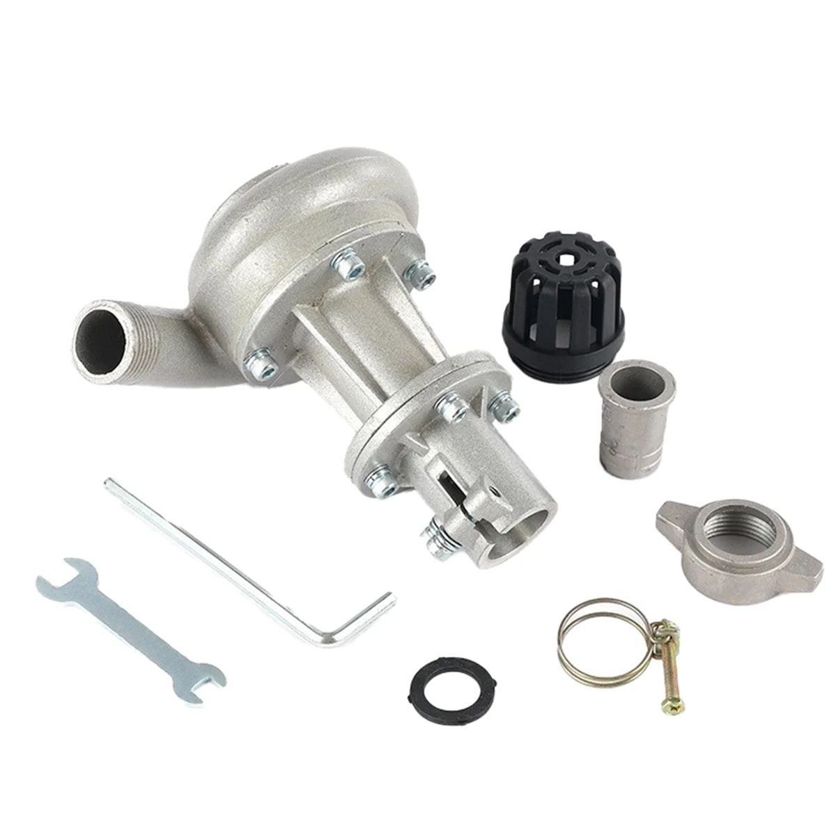 Pompa Air Kepala Mesin Pemotong Rumput AA25, 1 Inci, Aluminium Alloy, Suku Cadang Mesin Pemotong Rumput, Alat Irigasi Taman