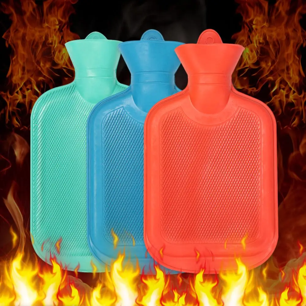 Random Color Heater Natural Rubber Hand Warmer Warm Hands Treasure Hot Water Bottle Home Warming Bag