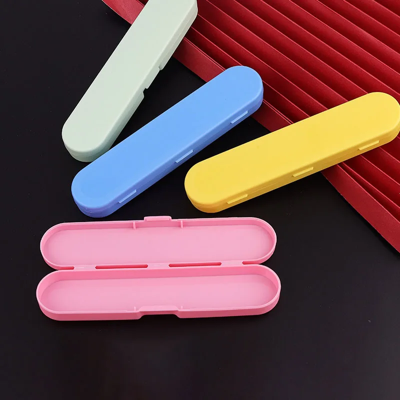 Cutlery Straw Storage Box Chopsticks Fork Ear Spoon Accessories Box Outdoor Travel Makeup Organizer Mini Portable Empty Box