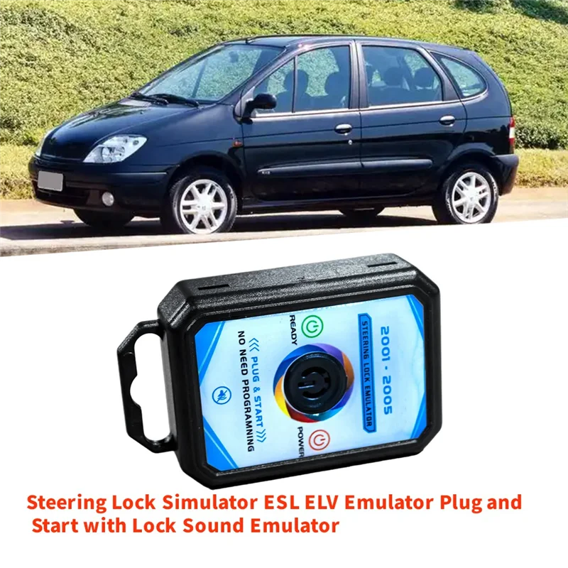 Renault Laguna 2 2001-2005 스티어링 칼럼 잠금 에뮬레이터 스티어링 잠금 ELV 센서