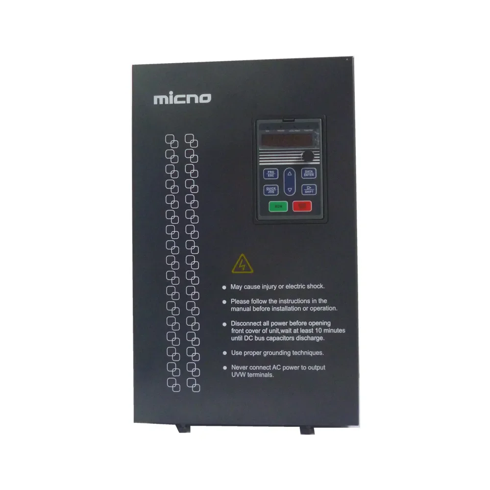 MICNO 37kw variable speed drive frequency inverter with built in EMC filter and DC reactor simple PLC