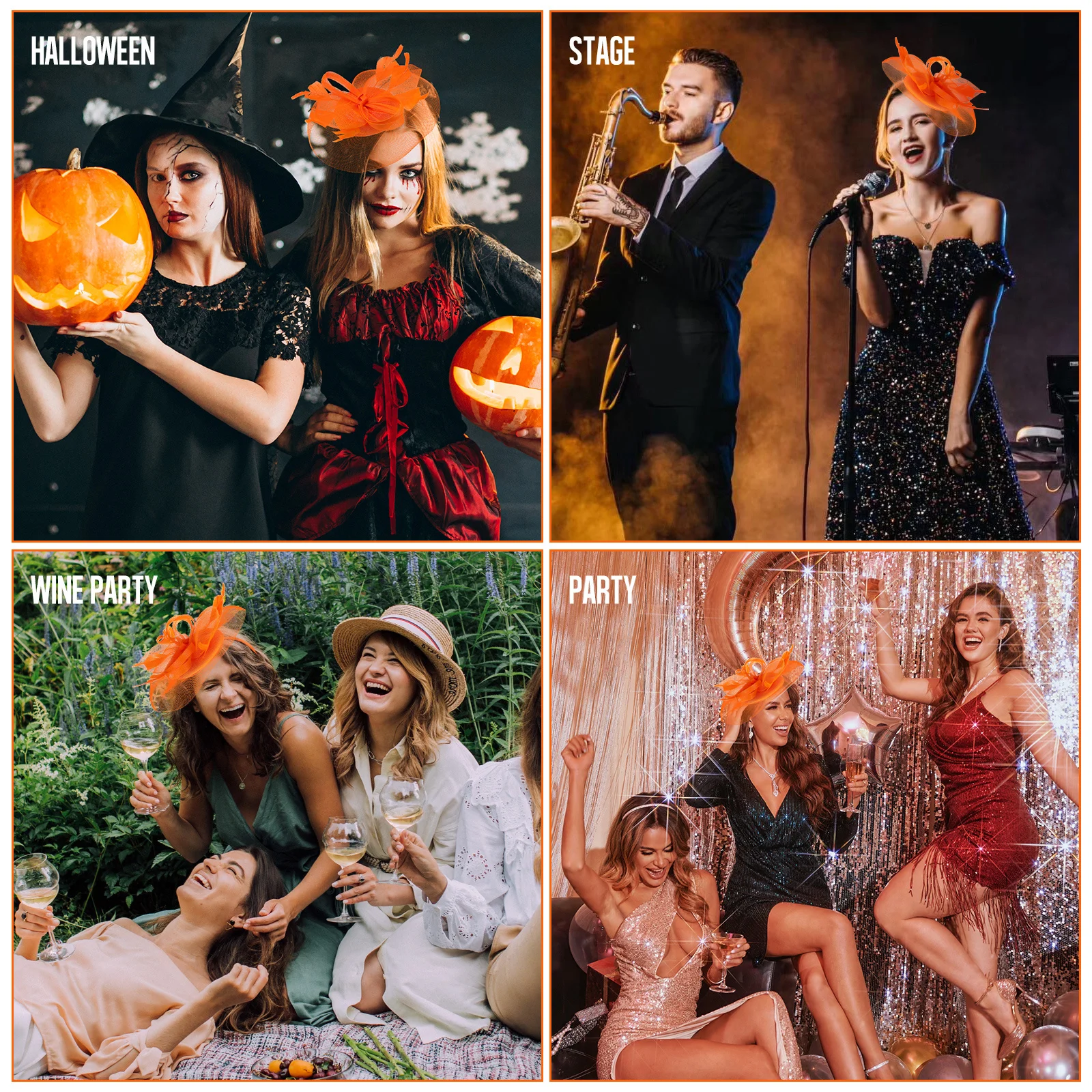 

Elegant Flower Headband Hat for Women Stylish Artificial Plume Mesh Fascinator Lightweight Comfortable for Wedding