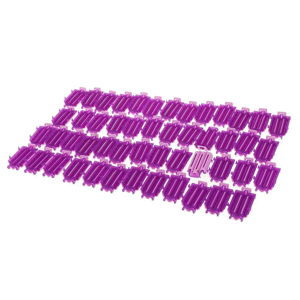 

50 Wave Perm Rod Corn Hair Hairdressing Clip Curler Maker Styling DIY Tool