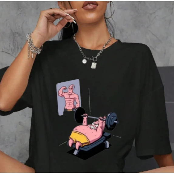 Streetwaer Academia Camiseta Unissex Feminina Aesthetic Clothes