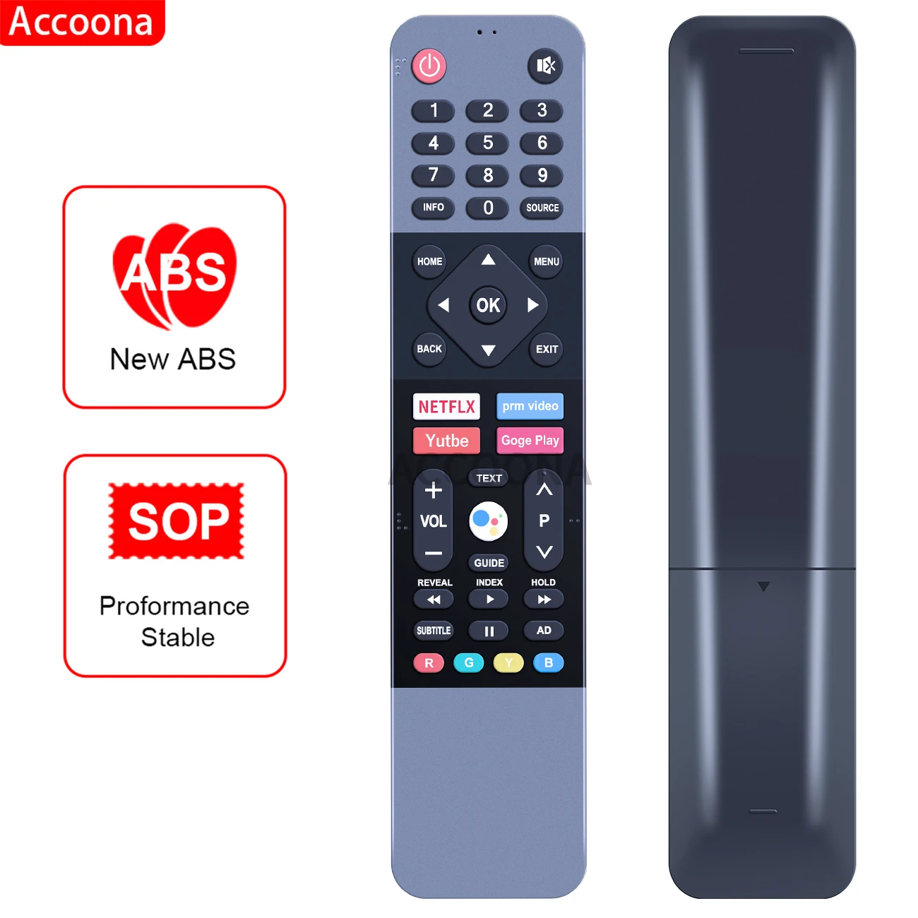 Remote control voice for SINGER Motorola Android TV