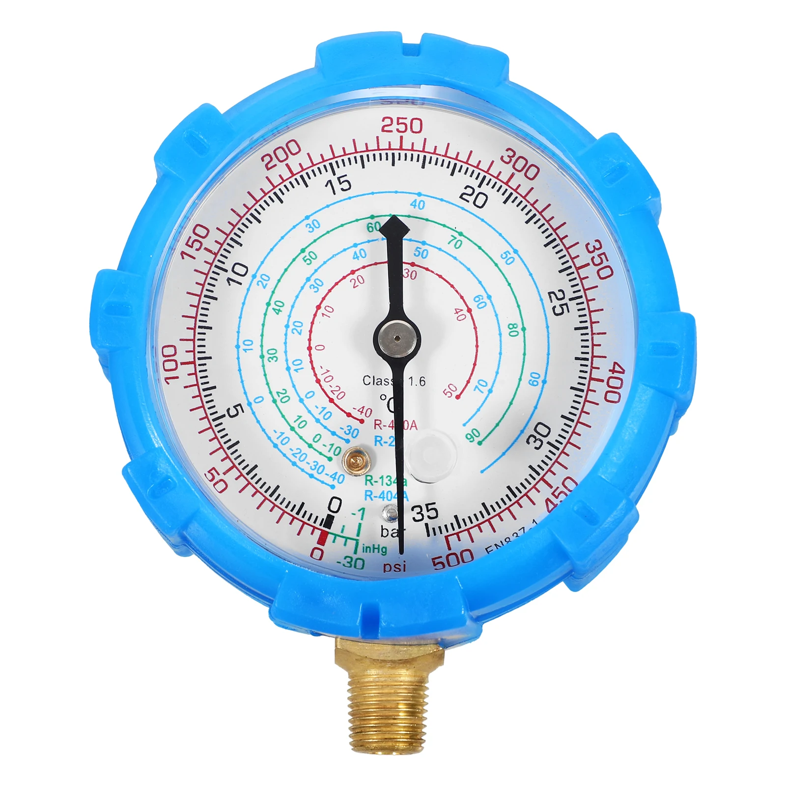 

Air Conditioning Repair Tools Blue Low Pressure for Automotive Refrigerant Charge Gauges Mechanical Manifold Gauge Fluoride