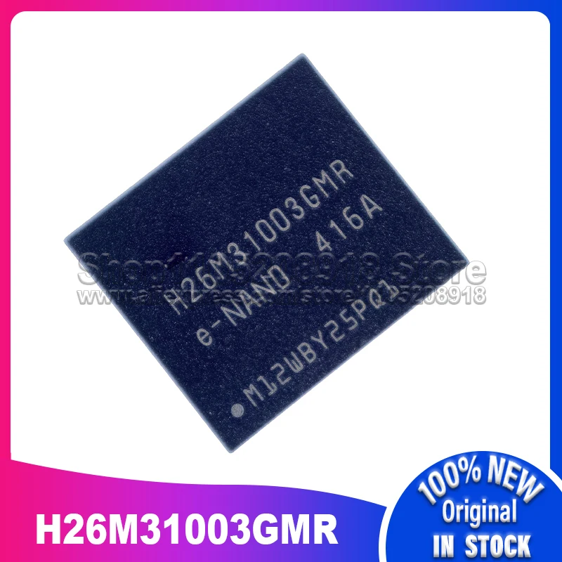 5 uds ~ 50 uds/lote H26M31003GMR 4G EMMC4.5 BGA153 100% original en Stock