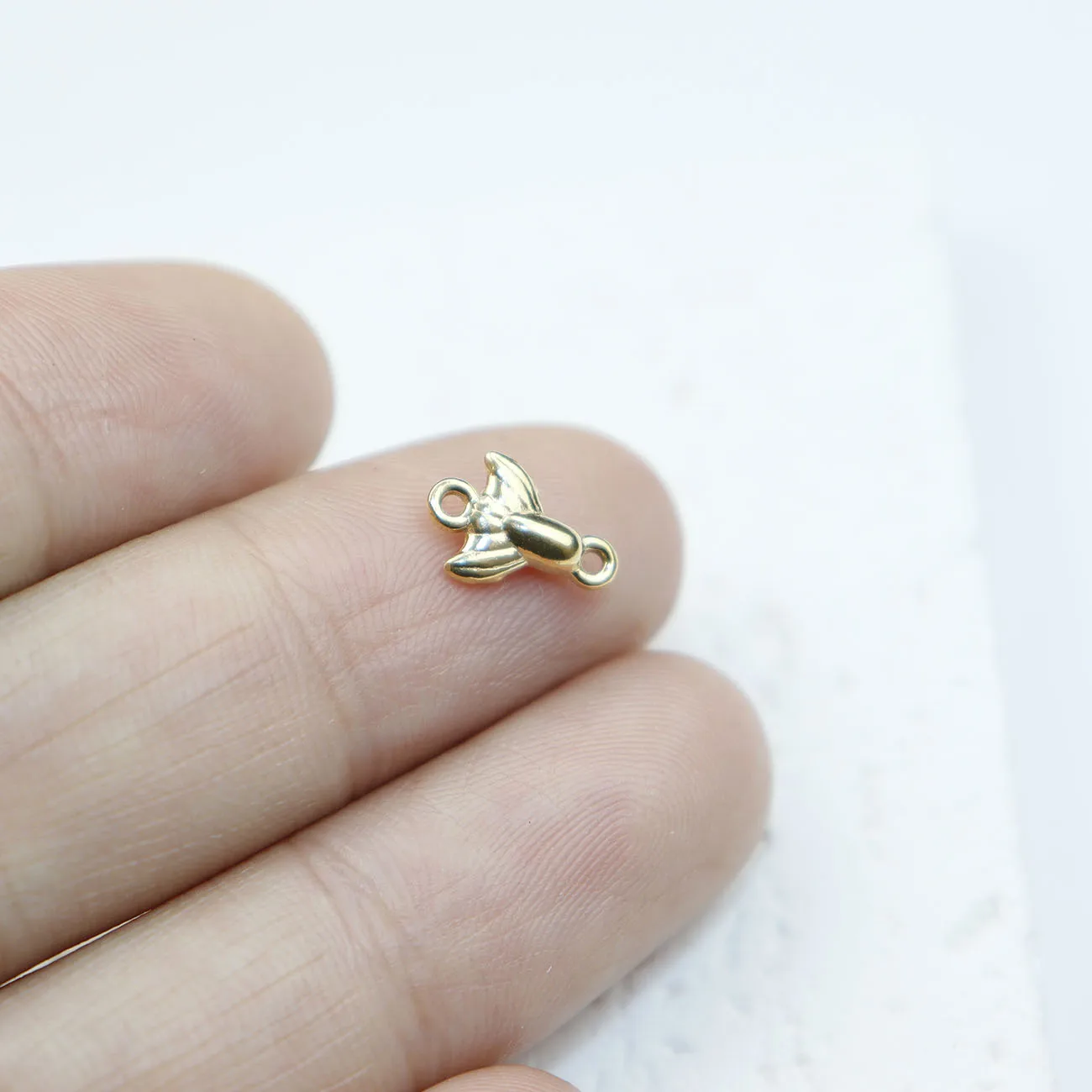 10 pezzi in acciaio inossidabile anti-allergia con motivo marino connettore collana fai da te con ciondolo gioielli di moda di alta qualità da donna