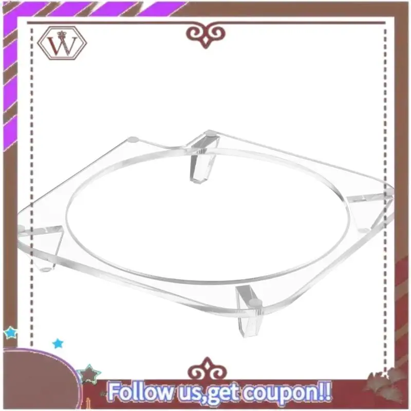 ABBG-For Mac Mini M4 2024 حامل أكريليك لتثبيت سطح المكتب وتبديد الحرارة، موفر للمساحة، وصول سهل إلى زر الطاقة