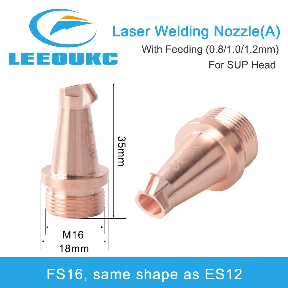 M16 CQWY Laser Welding Head Nozzle Copper Welding torch Nozzles For CQWY Laser Hand-held Welding Machine