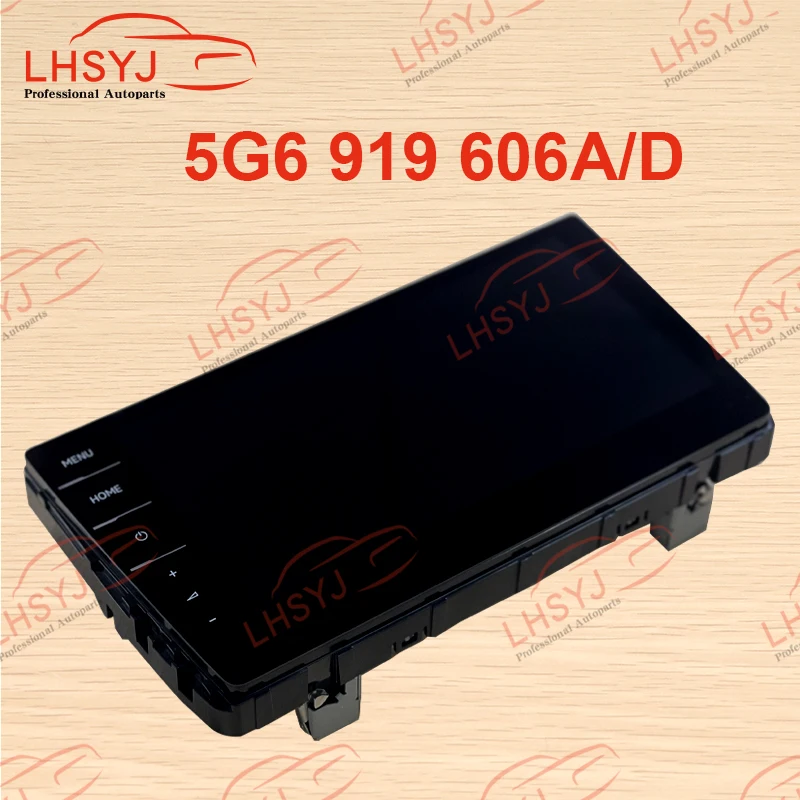 LHSYJ 9.2 inch LCD Display Glass Screen 5G6 919 606A D For Golf MK7/7.5/R Passat B8 Tiguan MK2 Radio Head Unit 3GD035866A