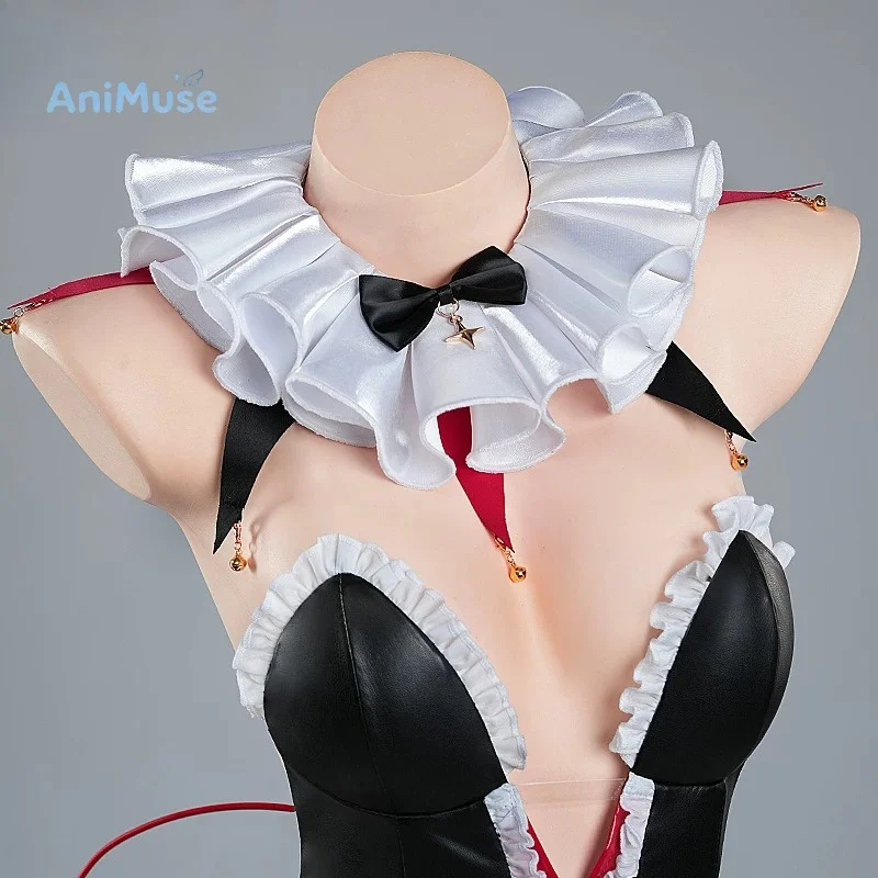 Game Azur Lane Marco Polo Cosplay Costume Full Set Women Sexy Outfit Halloween Carnival Party AniMuse view 3