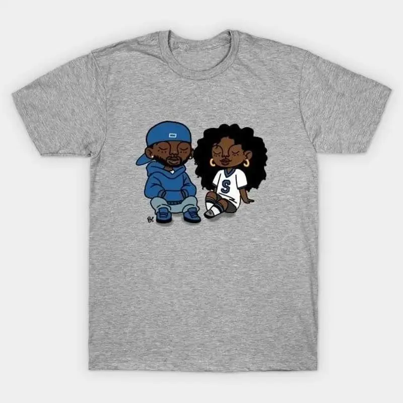 Kendrick Lamar And Sza Ii T Shirt Vintage