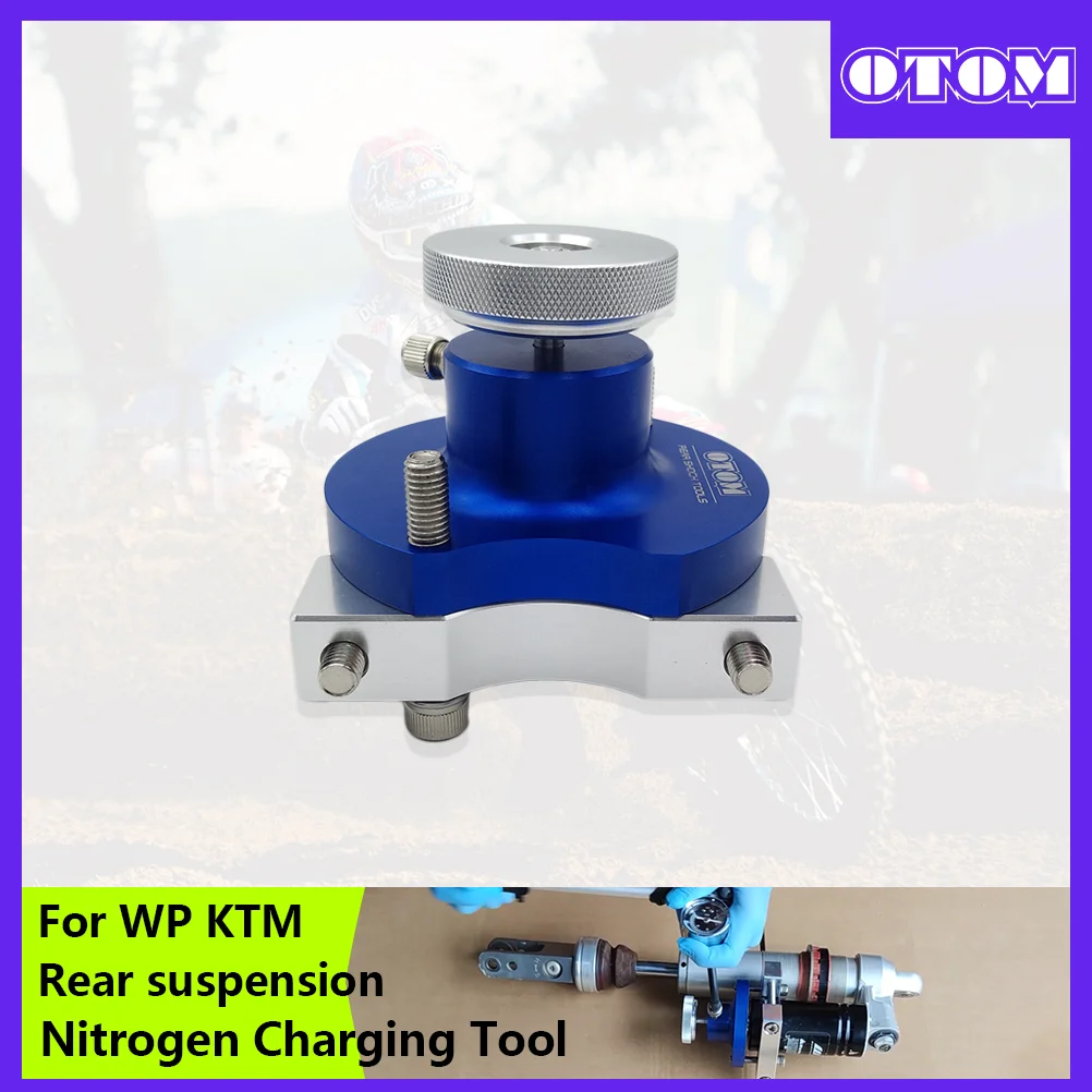 

OTOM Off-road Motorcycle Motocross for ktm WP Suspension Shock Absorber Nitrogen Charging Tool Dirt Bike Universal Maintenance